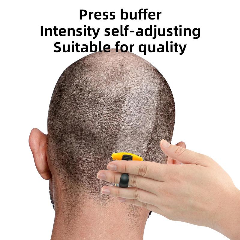 Men's Head and Skull Shaving Razor Manual Shaving Head Razor Small Car-shaped Portable Hair Clipper Shaver