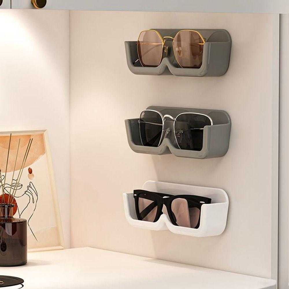 Punch-free Sunglasses Storage Holder Plastic Myopia Glasses Display Rack Bedroom