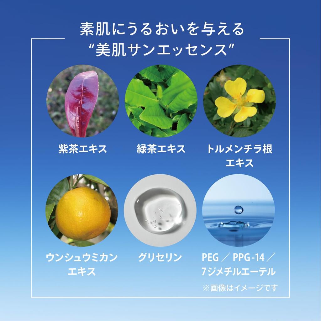 ANESSA Perfect UV Skin Care Milk NA Night Suncare Serum Small Set 60 мл Солнцезащитное средство для лица и тела Водостойкая основа под макияж [модель 2024 г.] SPF50+ PA++++