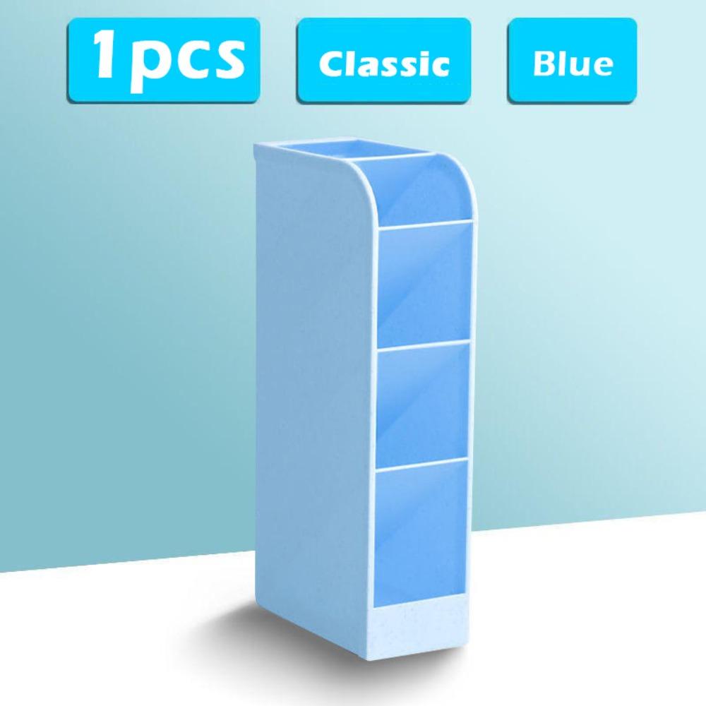 Пластиковый держатель для ручек Наклонного типа Ведерко для ручек Разных размеров Стенд для демонстрации канцелярских товаров Подарок