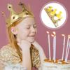 День рождения Корона шляпы для девочек Королева шляпа для мальчиков Король Дети Взрослые Праздничные шляпы Украшения для вечеринок Корона Принадлежности