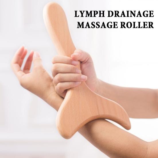 Деревянный терапевтический массажный инструмент, удобно держать, универсальное использование, снятие мышечного напряжения, удаление целлюлита, инструмент для моделирования тела