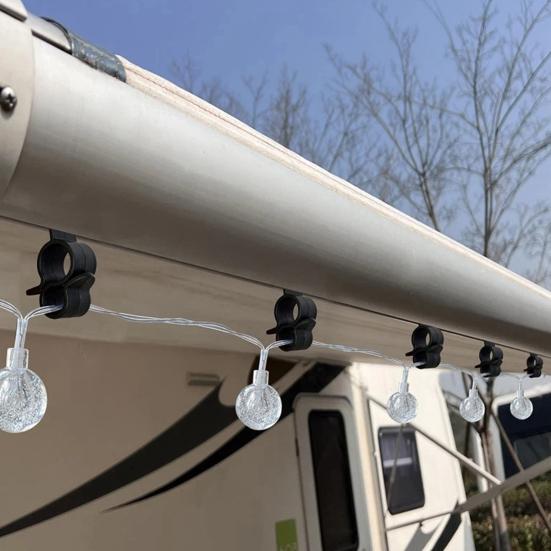 20 шт. зажимов для тента, простая установка, компактный размер, портативный, широко используемый, дорожный прицеп, трос, фонари, крючки, аксессуары