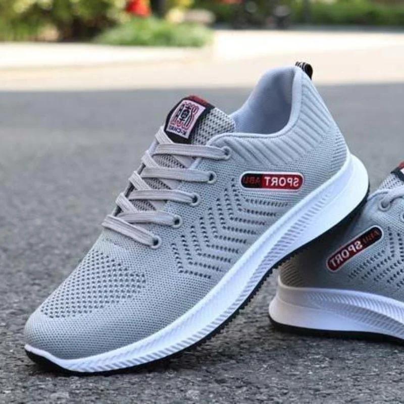 2024 Men Sneakers New Men's Summer Shoes Breathable Casual Sports Shoes Student Walking Shoes Zapatos Hombre