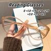 Neutral Fashion Cat-Eye Frame Anti-Blue Light Reading Glasses Fashionable Reading Glasses Fashionable High-Definition Glasses
