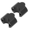 Pair of 7/8in Motorcycle Handlebar Riser 30mm Height Increasing Handle Bar Mount Clamp Riser for 650