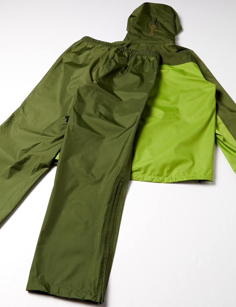 Rain Wear Outdoor Bergtec EX Storm Saber V Top and Bottom Rain Suit 100 Wash Durable Water Repellent Water Pressure Resistance or More Moisture