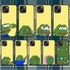 Чехол для телефона Sad Funny Frog Pepe Man Frog для iPhone 11 12 Mini 13 14 15 Pro XS Max X Plus SE XR Shell