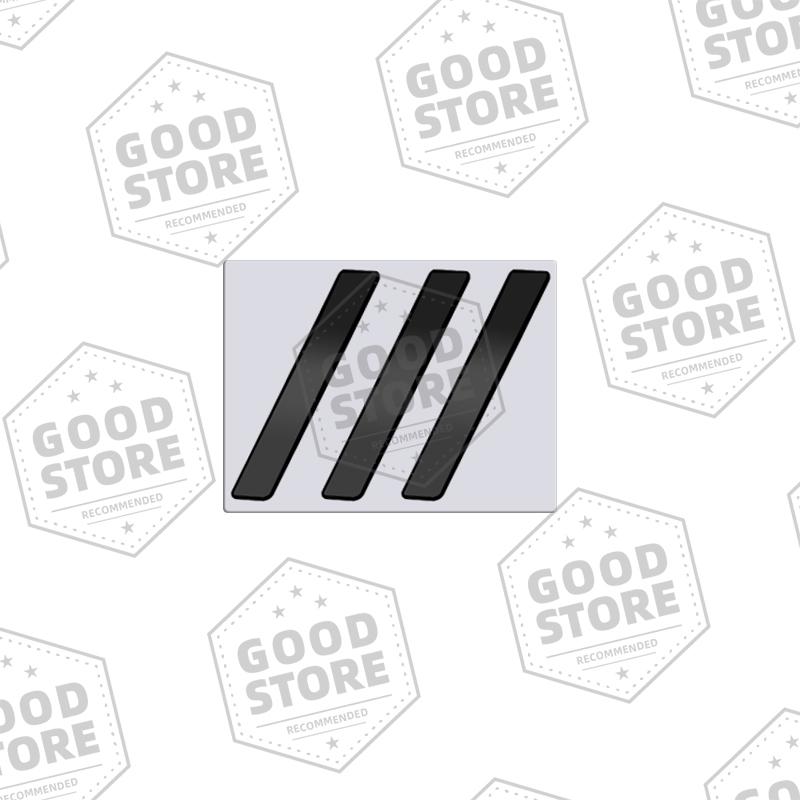Metal Car Body Italy Germany France Tricolor Decorative Strips Badge 3D Emblem Rear Trunk Sticker For Peugeot 107 208 2008 308
