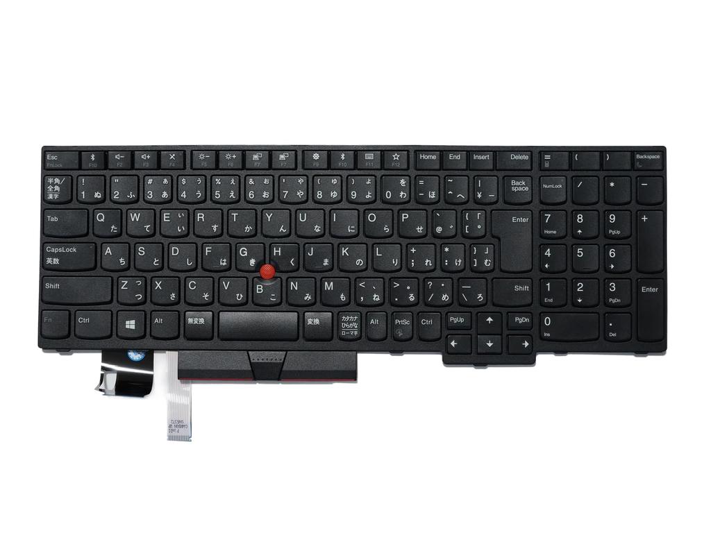 Laptopdiyparts (Repair Replacement) for Lenovo Thinkpad E580, E585, E590, E595, L580, L590, T590, P52, P53s, P72, Japanese Keyboard