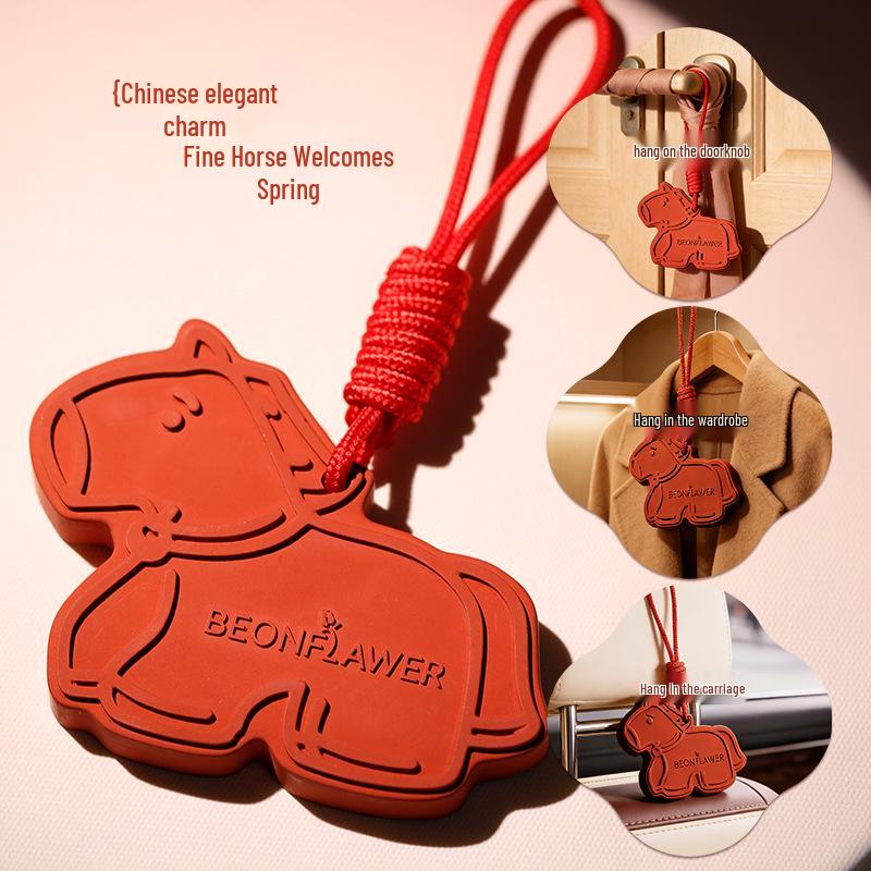 New Year Bestseller: Get Rich Aroma Plaster Tablets - Wardrobe, Bedroom, Car, Year of the Horse Gift Pendant Fragrance.