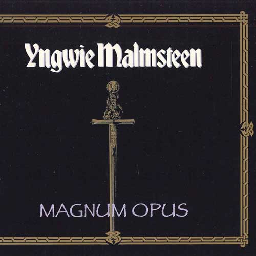 CD ИНГВИ МАЛЬМСТИН Magnum Opus PCCY00772 CANYON INTERNAT 1995 Япония ObiRock Б/у