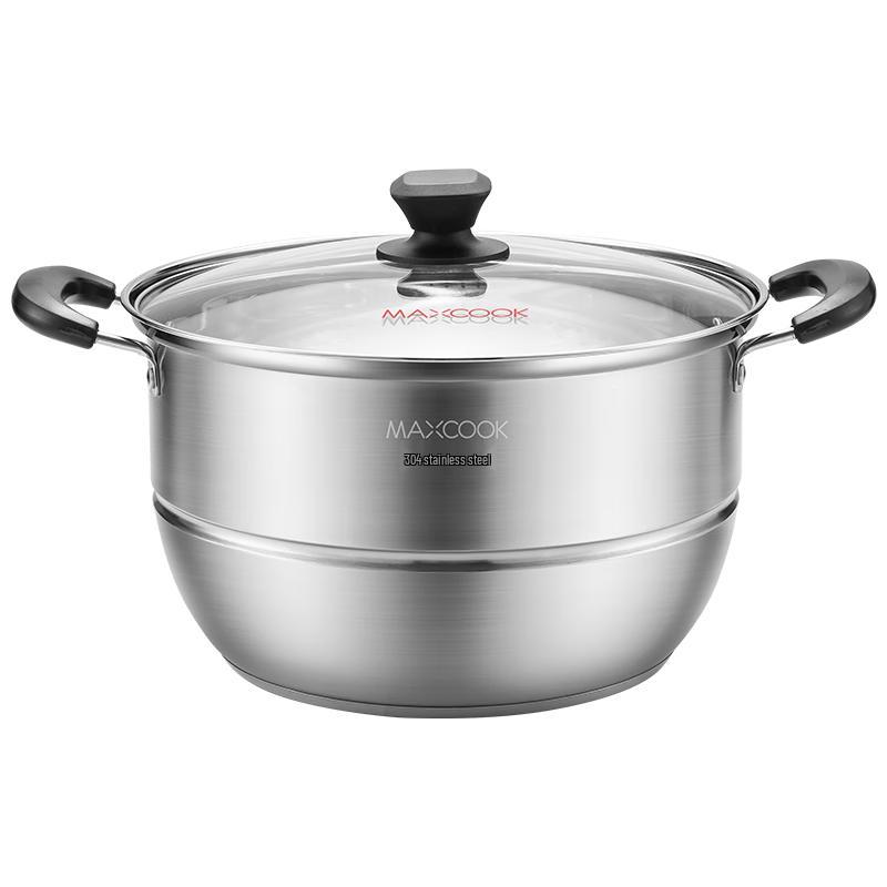 maxcook Пароварка и суповая кастрюля из нержавеющей стали