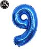 Multi Color Large Numbers 3 Balloon 32Inch 1 2 3 4 5 6 7 8 9 Birthday Ball Red Digit Bachelorette Balloons Figure Golob Balloons