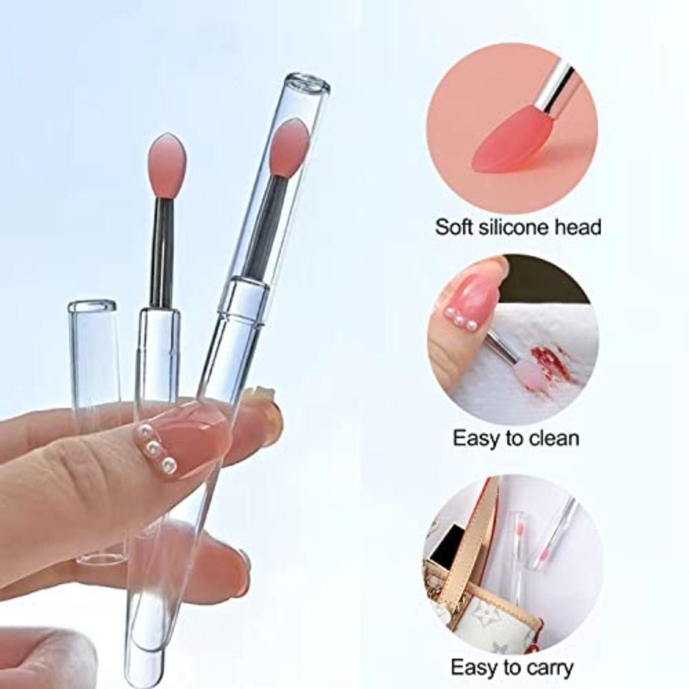 Hot Sale Portable Makeup Tool Lip Brushes Flexible Applicator Lipstick