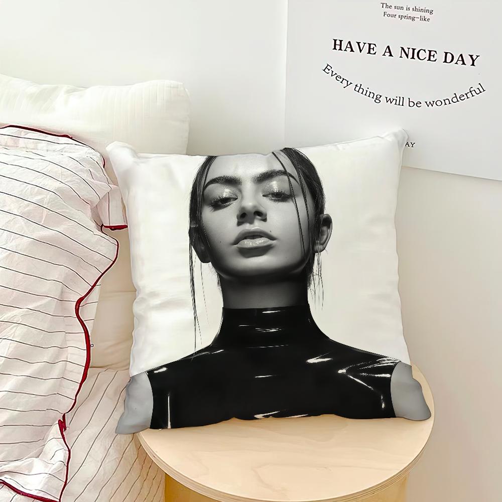 Крутая зеленая art Singer CCharli xcx brat Удобная мягкая Наволочка hogar Диван Гостиная Домашний прикроватный Декор наволочки Подарок