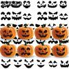 WTEMPO Хэллоуин Наклейки Выражение Тыквы Самоклеящиеся Наклейки Фестиваль DIY Наклейки В помещении и на улице Наклейки для украшения вечеринки на тему Хэллоуина