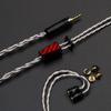 Кабель для наушников Effect Audio X HiFiGo GRIFFIN, 4-жильный посеребренный медный кабель для IEM (3,5 мм) со сменными коннекторами ConX