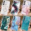 Для Samsung Galaxy S24 Чехол S24 Plus S 24 Ultra Чехол для телефона Мраморный Прозрачный Coque Мягкий ТПУ Fundas Для Samsung S25 FE S25+ Чехол