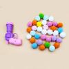 Silent Ball Ball Cat Toy Plush Ball Firing Gun Cat Hairball Catapult Pet Ball Self High Relief Elastic