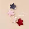 Toddler Velvet Hair Clip: Soft Full-Cover Five-Point Pin for Bangs & Flyaways