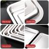 Ruhan 304 Stainless Steel Deep Rectangular Tray