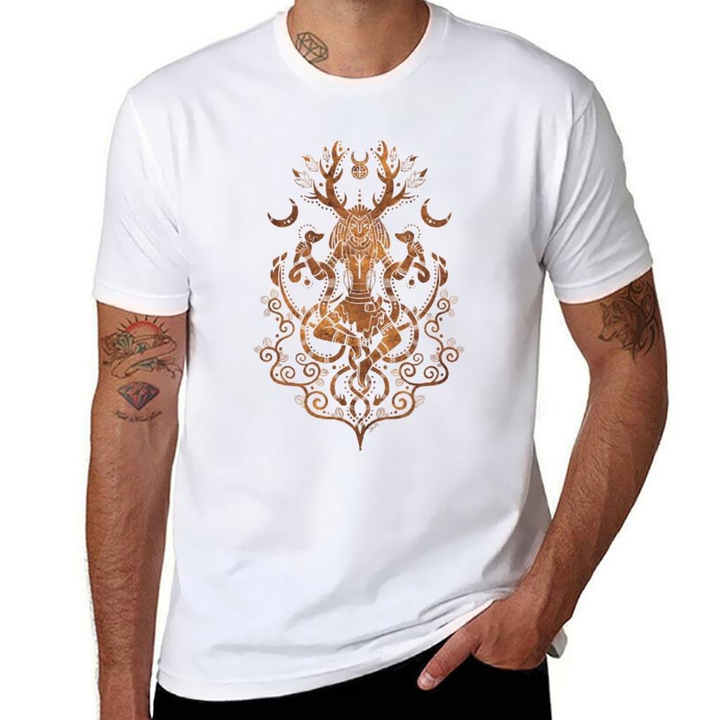 Cernunnos Horned God Stag King Pagan Celtic Druid Wicca Tshirt Summer Sports Quick Dry Tshirt