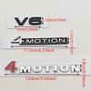 3D ABS Car Letters Logo 4Motion V6 Rear Trunk Badge Emblem Sticker Decals For VW Tayron Golf MK4 5 Tiguan 4MOTION V6 Accessories IF2