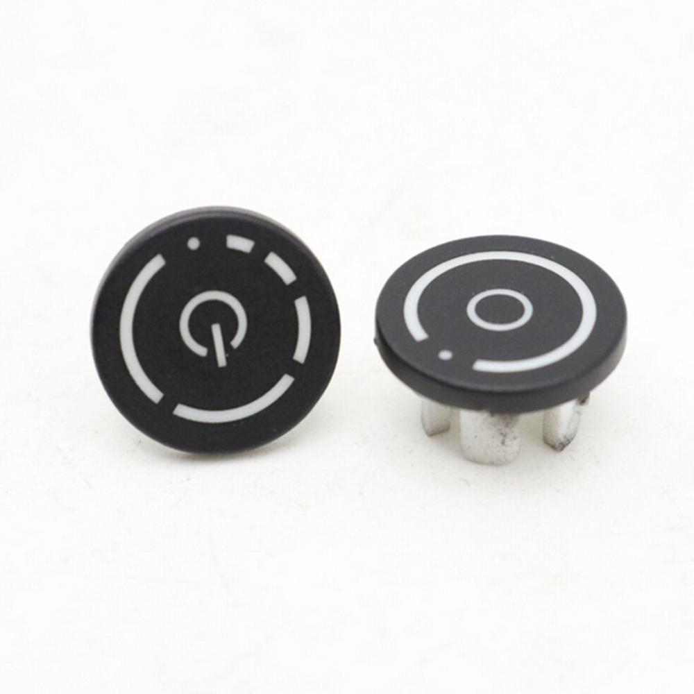 2x Central Dash Control Volume Switch Button Cover For Maserati Ghibli 2013-2016