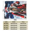 Merry Christmas  Blanket I-Iron M-Maidens Tour 2025 Super Soft Plush Throw Blanket For Outdoor Flannel Bedspread Bed Cover