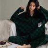 Women's Long Sleeve Spring and Autumn Pajamas Set New Teen Dormitory Pajama Set Thin Casual Loose Home Clothes