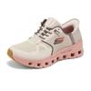 Skechers Спортивные Удобные Универсальные Амортизирующие Дышащие Поддерживающие Упругие Повседневная обувь Женские кроссовки Коричневый Розовый 150420-TPMT