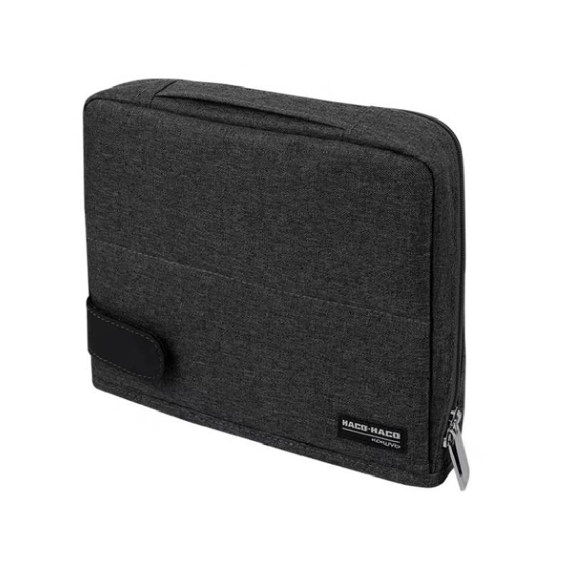 Kokuyo Multilayer Canvas Pencil Case With Large Capacity For Students And School Use