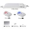 PIR Motion Sensor LED Night Light Rechargeable Creative Home Stick-on Wardrobe 12 High Brightness Automatic Sensing Cabinet For Bedroom Hallway