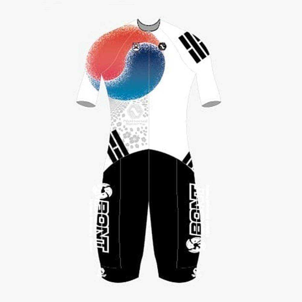 BONT Гоночный комбинезон Мужской Speed Inline Роликовые коньки Костюм для скоростного катания Триатлон Одежда Ciclismo Катание Комбинезон Велоспорт