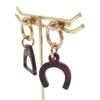 HERMES   Pierce Brown metal/Buffalo horn Women