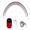 V Face Machine Electric EMS Vibration Photon Light Therapy Face Lifting Firming Massager (красный)