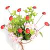 10 шт. Деревянные божьи коровки Декоративные колышки для сада Украшение для сада Декор для двора на открытом воздухе Украшение для Пасхального фестиваля Декор для офиса и дома