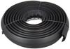 TRUSCO Soft Cable 10mm X X Protector, 50.8mm 5m, Black, TSRD10x505-BK