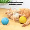 Cat Sisal Ball Interactive Cat Scratching Ball Toy Natural Sisal Scratcher Ball with Sound for