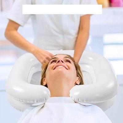 Inflatable Shampoo Pad Double Layer Thickened Wash Basin Patient Bed Care Cleaning And Folding Of Shampoo Pool