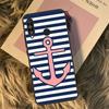 Полоски Якорь Лодка Штурвал Для Huawei Nova 11i 12i 3i 7i 8i 9 10 SE Y60 Y61 Y70 Y72 Y73 Y90 Y91 P20 P30 P40 Lite Чехол