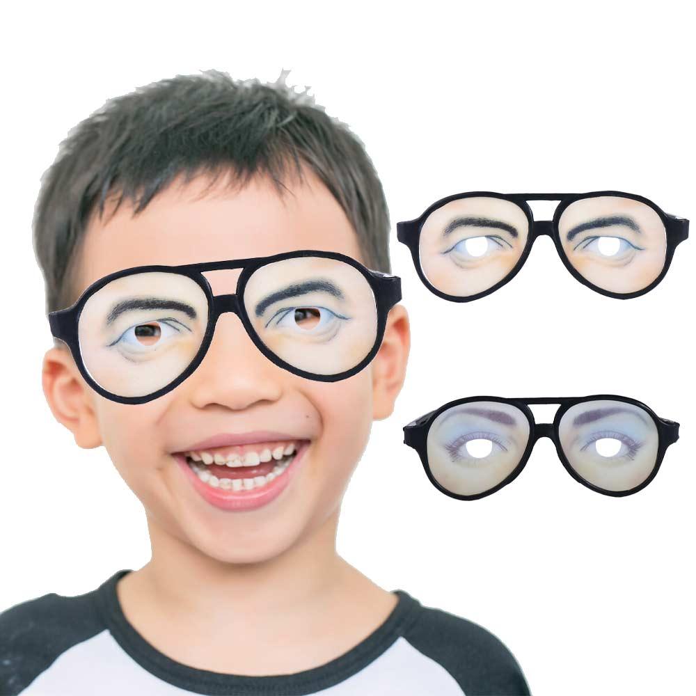 Mischief Decoration Prank Toy Black Frame Funny Joke Glasses Glasses Toy Fake Glasses Funny Glasses