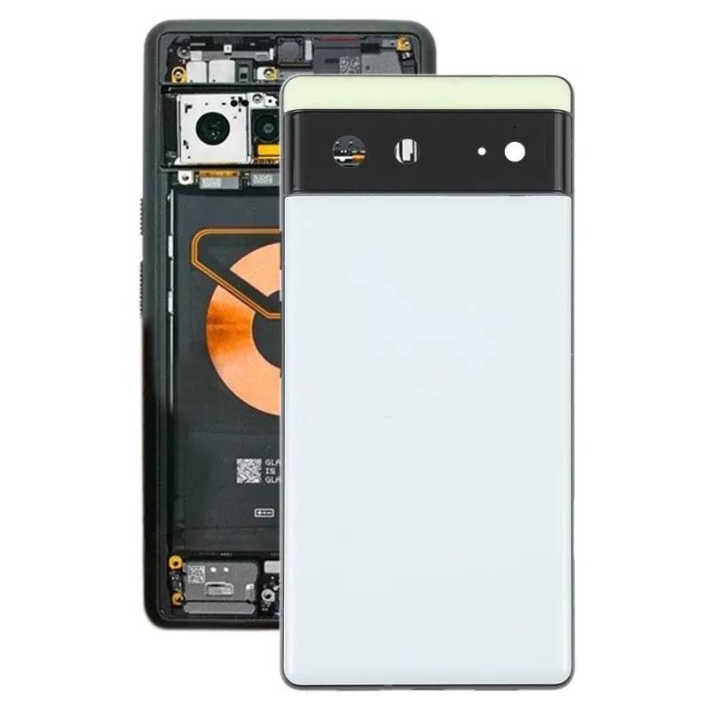 Задняя крышка аккумулятора для Google Pixel 6 со средней рамкой