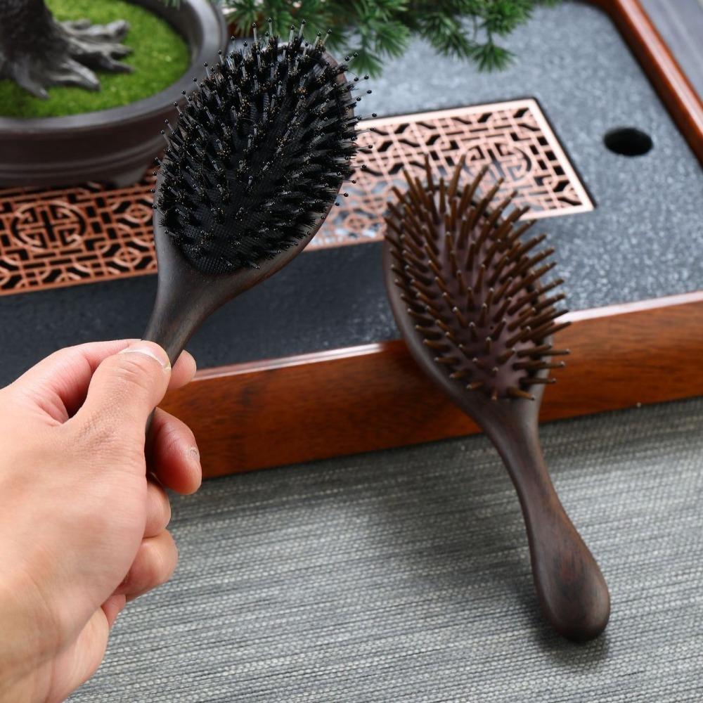 Bristle Air Bag Hair Comb Hair Beauty Scalp Massaging Hairbrush Retro Hair Styling Tool Lady/Girl