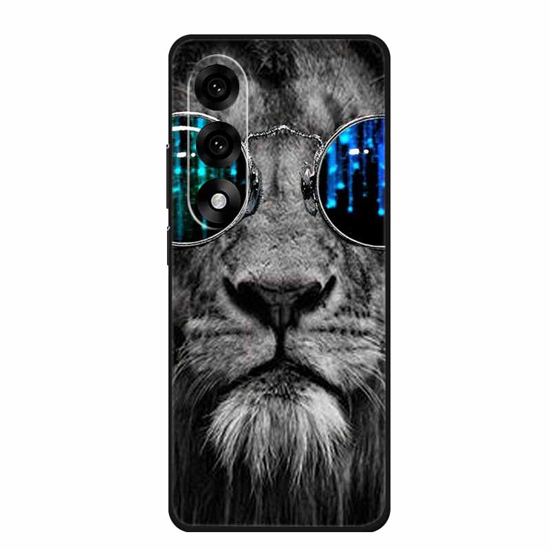 For OnePlus Nord 5 5G Case Nord5 Phone Cover Wolf Lion Black Silicone Soft Back Cover For OnePlus Ace 5 Ultra Case 6.83" Coque