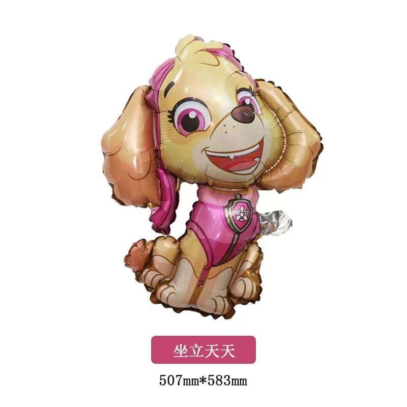 Щенячий Патруль Лапа Собаки Милый Мультяшный Алюминиевая Фольга Латексные Шары Декор для Вечеринки Дети Классические Игрушки Гелий Воздух Надувные Шары Принадлежности