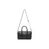 Jordan Metal Airman Logo Leather Polyester Boston Bag Unisex Handbags Black DR5595-010