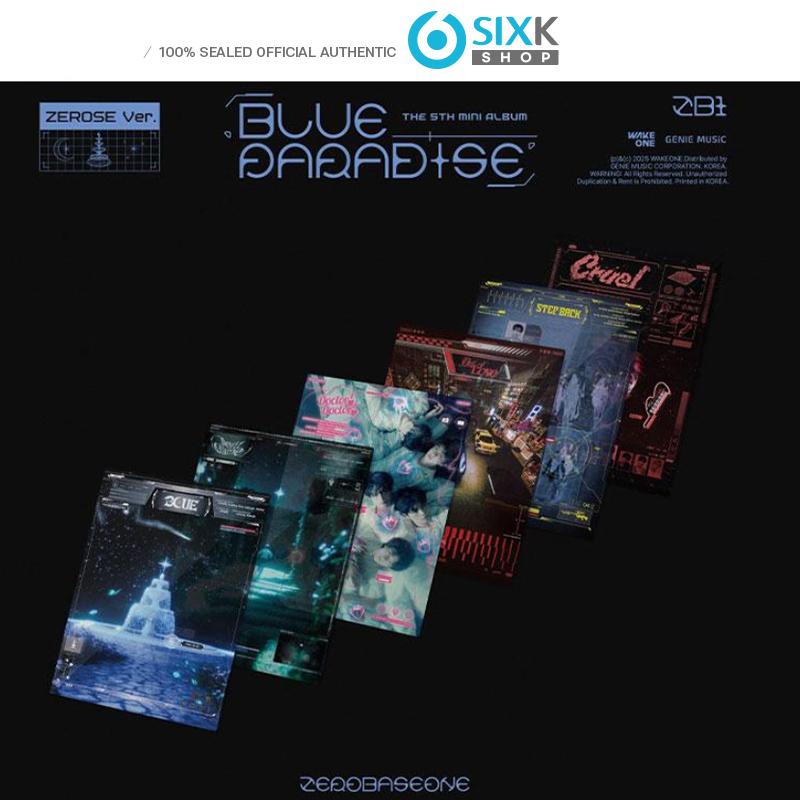 ZEROBASEONE 5-й мини-альбом [BLUE PARADISE] ZEROSE Ver. (Онлайн-преимущество)