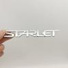 1pc 3D Metal STARLET Badge Sticker Rear Fender Badge Sticker for Corolla  Camry Highlander Accessories